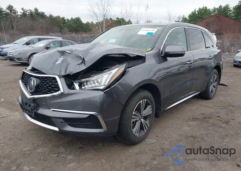 2017 Acura Mdx z USA, uszkodzony, nr VIN 5FRYD4H34HB018588